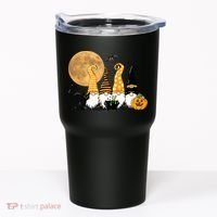 Gnome Halloween Squad Festive Tumbler thumb 0