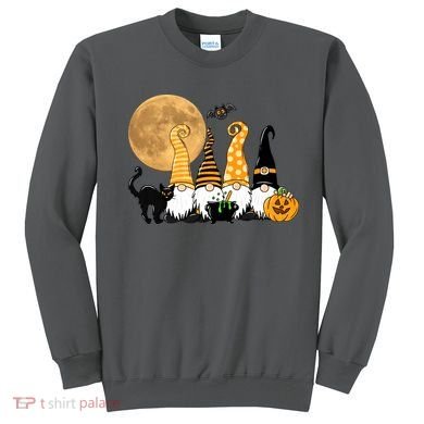 Gnome Halloween Squad Festive Sweatshirt