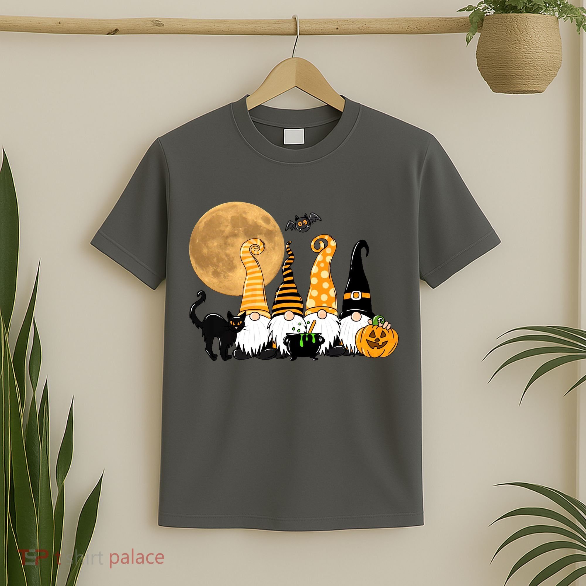 Gnome Halloween Squad Festive T-Shirt