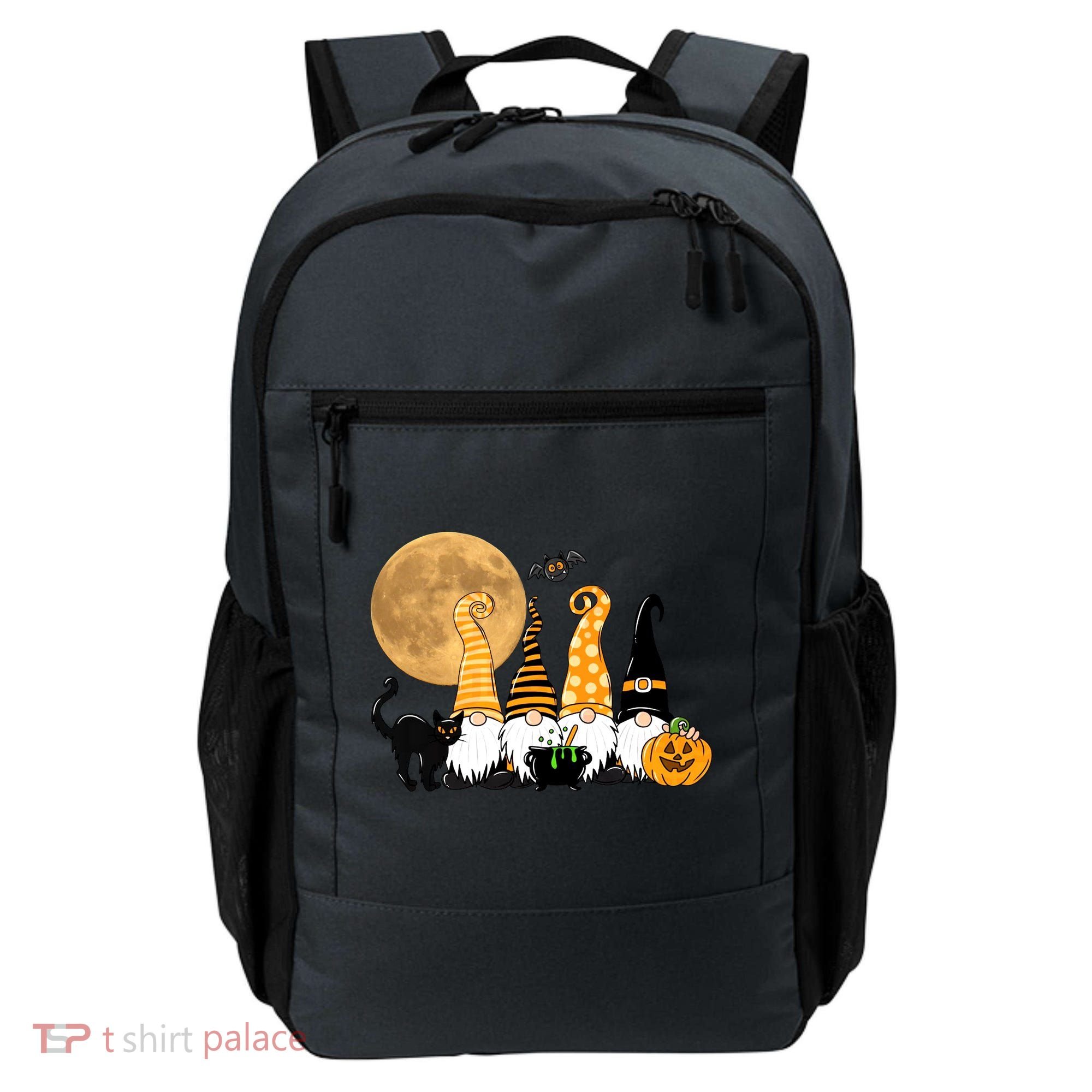 Gnome Halloween Squad Festive Backpack