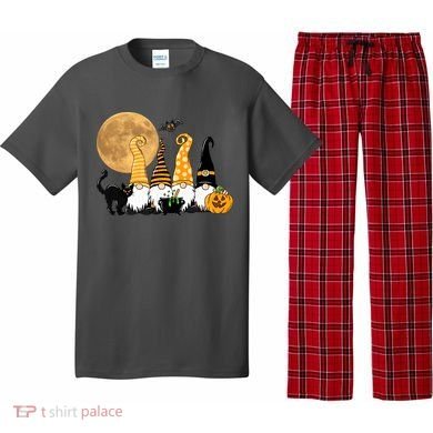 Gnome Halloween Squad Festive Pajama Set