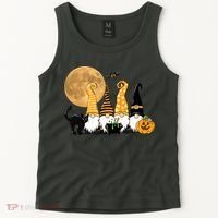 Gnome Halloween Squad Festive Tank Top thumb 2