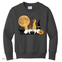 Gnome Halloween Squad Festive Kids Sweatshirt thumb 0