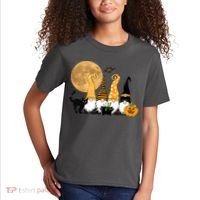 Gnome Halloween Squad Festive Kids T-Shirt thumb 2