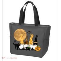 Gnome Halloween Squad Festive Tote Bag thumb 3