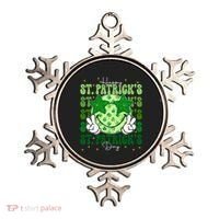 Groovy Happy St Patricks Day Shamrock Ornament thumb 0