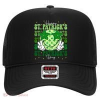 Groovy Happy St Patricks Day Shamrock Hat thumb 0