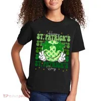 Groovy Happy St Patricks Day Shamrock Kids T-Shirt thumb 2