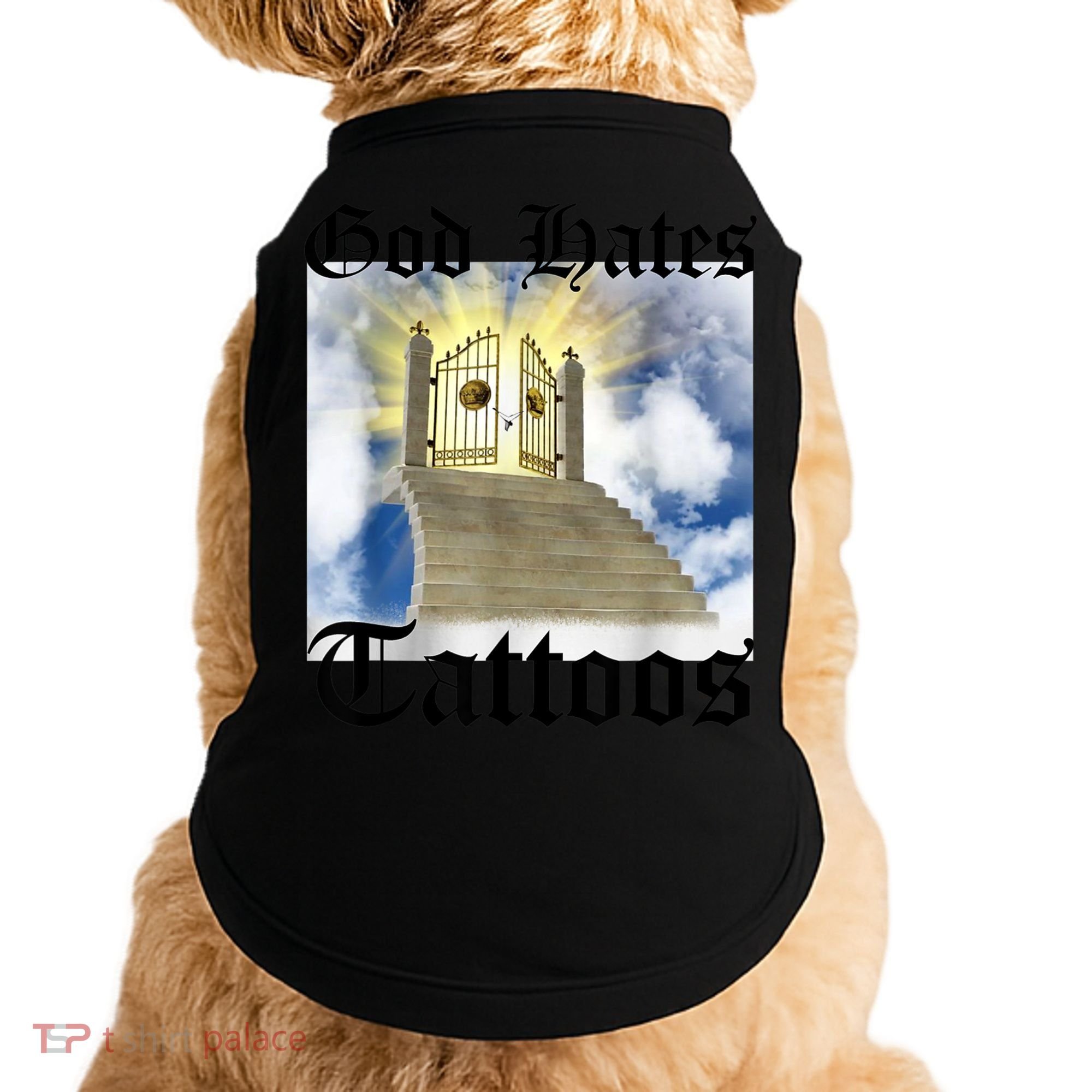 God Hates Tattoos Doggie Tank
