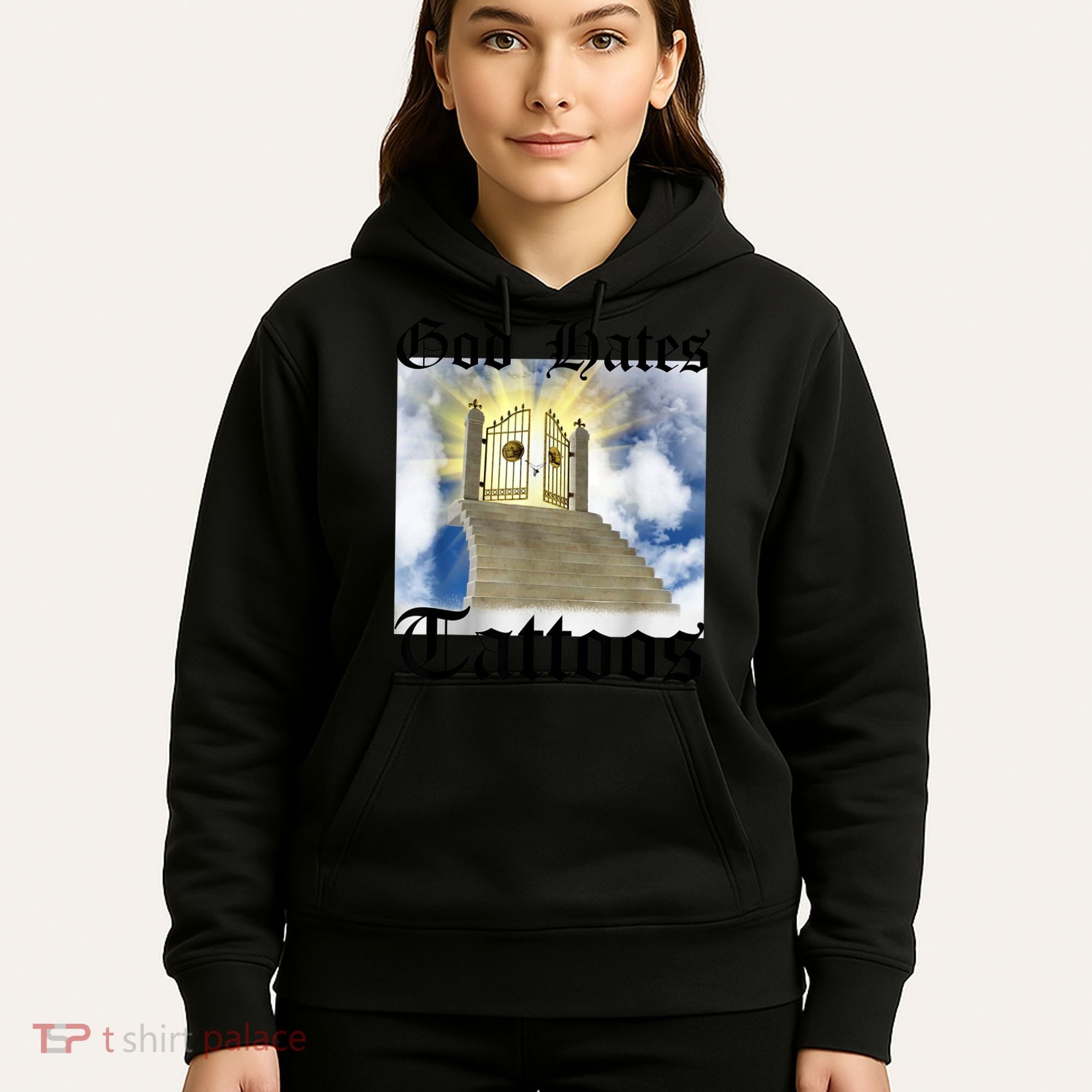 God Hates Tattoos Hoodie