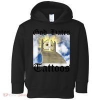 God Hates Tattoos Toddler Hoodie thumb 0