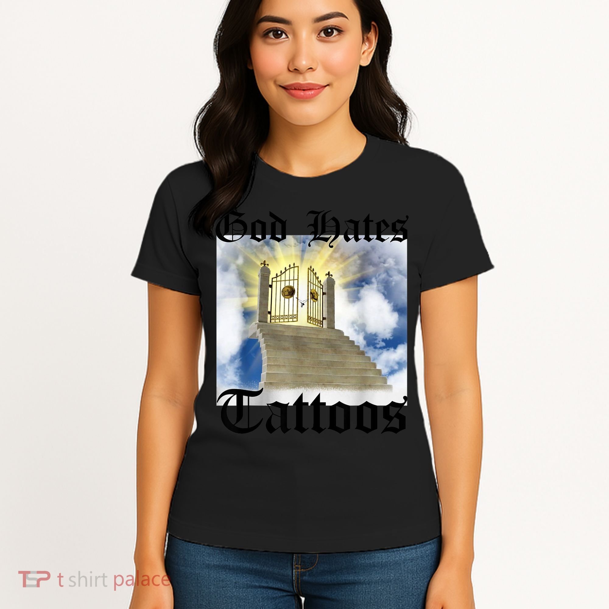 God Hates Tattoos Women's T-Shirt