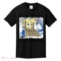 God Hates Tattoos Kids T-Shirt thumb 0