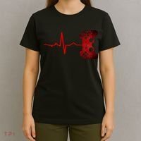 Gamer Heartbeat Video Games Gaming Teens T-Shirt thumb 4