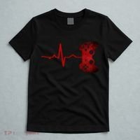 Gamer Heartbeat Video Games Gaming Teens T-Shirt thumb 5