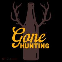 Gone Hunting With Beer Bottle With Deer Antlers Gift Coffee Mug thumb 5