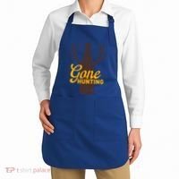 Gone Hunting With Beer Bottle With Deer Antlers Gift Apron thumb 2