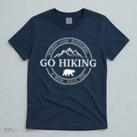 Go Hiking Worst Case Scenario A Bear Kills You Camping T-Shirt thumb 5
