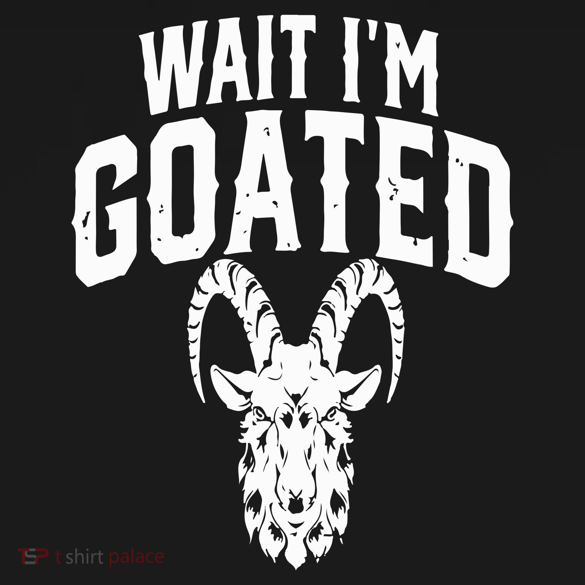 Goat Humor Wait I’m Goated Bucket Hat