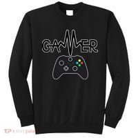 Gamer Heartbeat Xbox Black Sweatshirt thumb 0