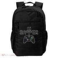 Gamer Heartbeat Xbox Black Backpack thumb 0