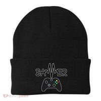 Gamer Heartbeat Xbox Black Beanie thumb 0