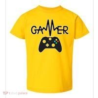 Gamer Heartbeat Xbox Black Toddler T-Shirt thumb 0