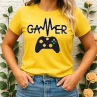 Gamer Heartbeat Xbox Black Women's T-Shirt thumb 2