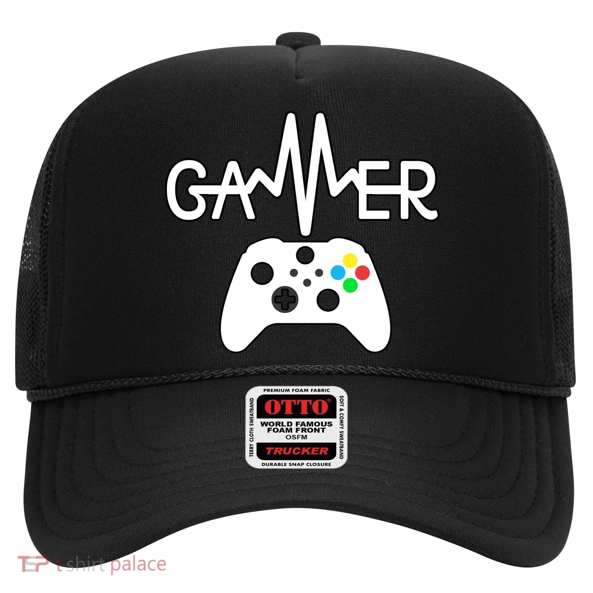 Gamer Heartbeat Xbox White Hat