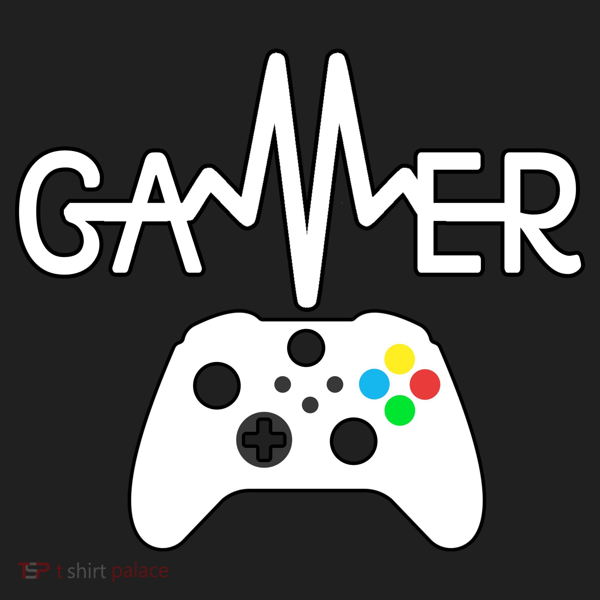 Gamer Heartbeat Xbox White Hat
