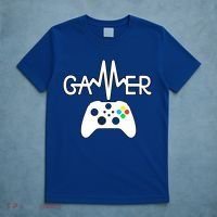 Gamer Heartbeat Xbox White T-Shirt thumb 5