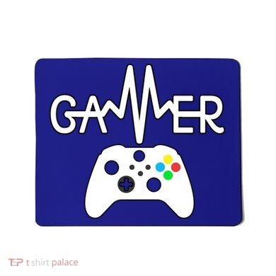 Gamer Heartbeat Xbox White Mousepad