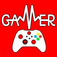 Gamer Heartbeat Xbox White Santa Hat thumb 1