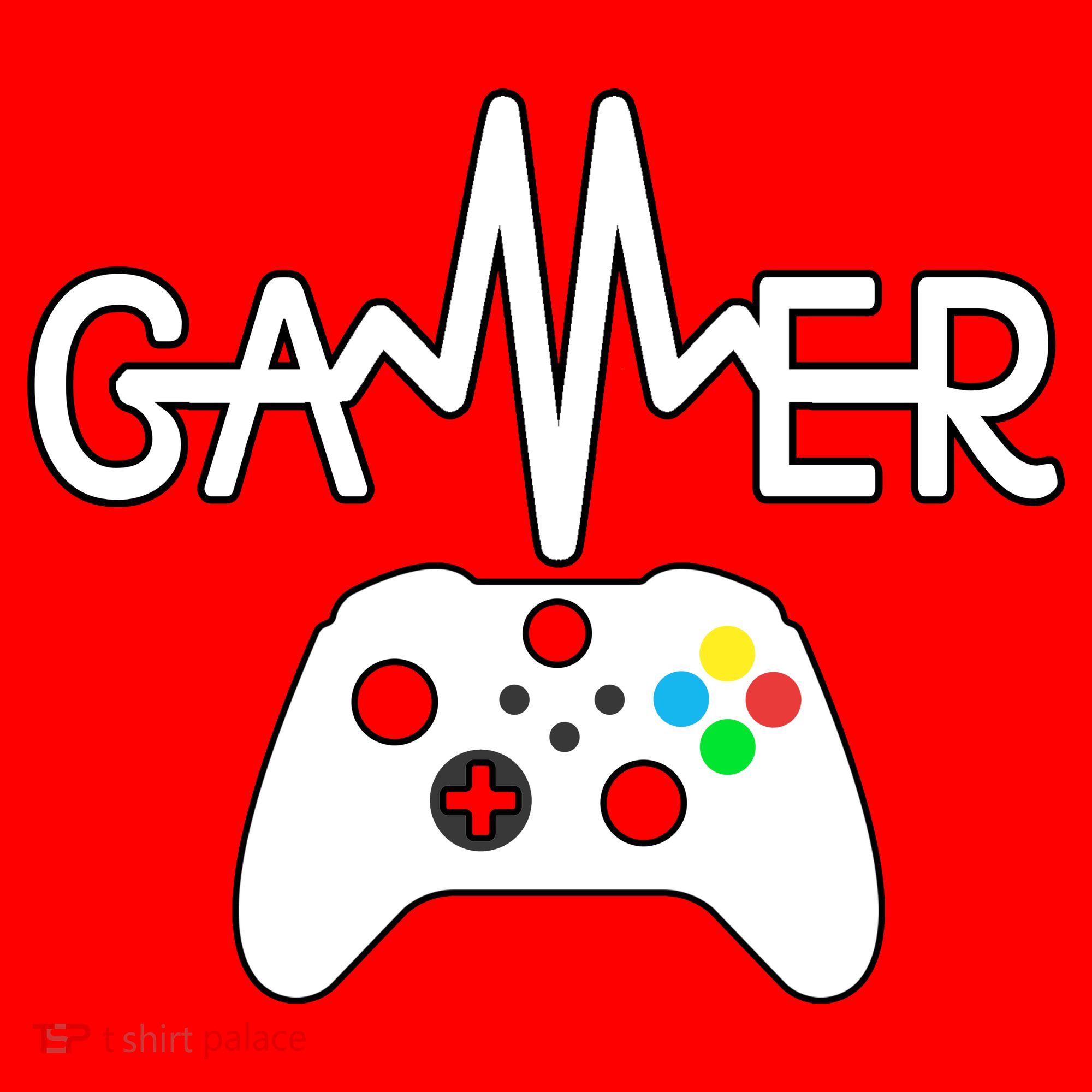 Gamer Heartbeat Xbox White Santa Hat