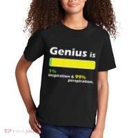 Genius Is 1 Inspiration And 99 Perspiration Top Kids T-Shirt thumb 2