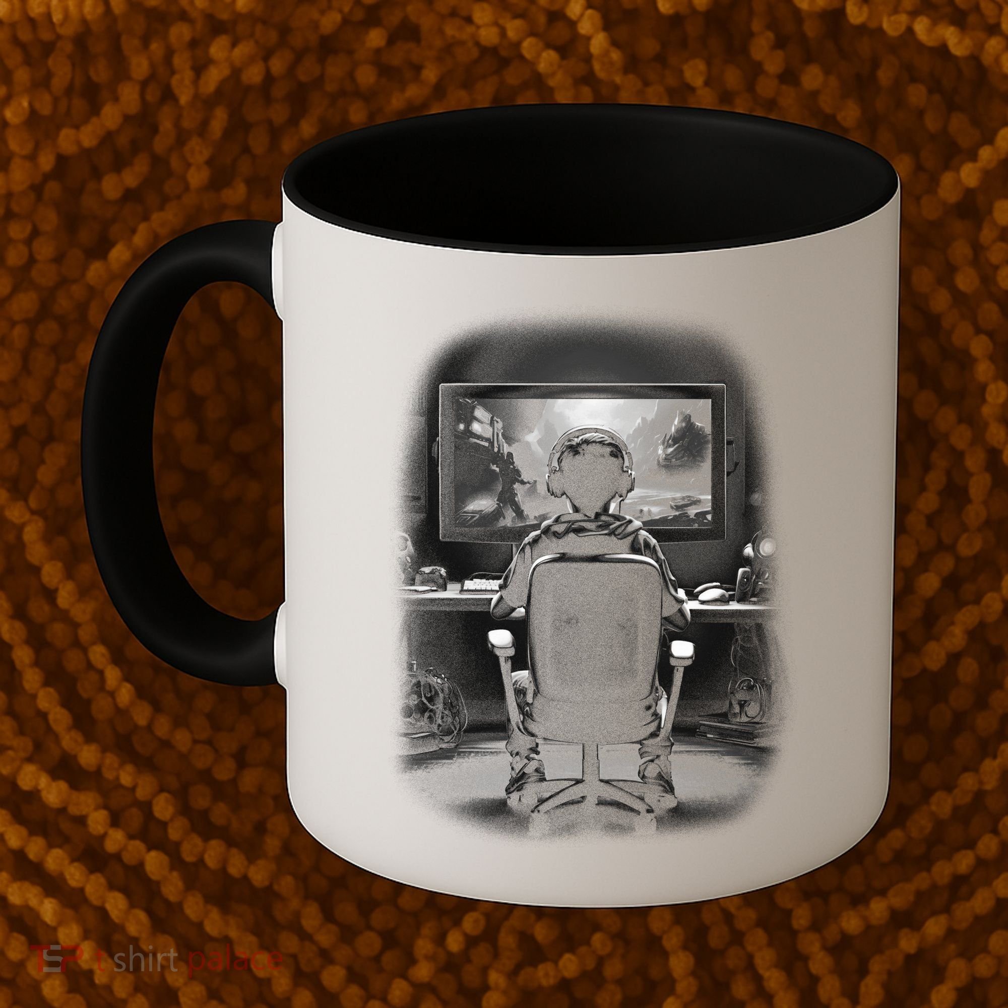 Gamer In Action Coffee Mug