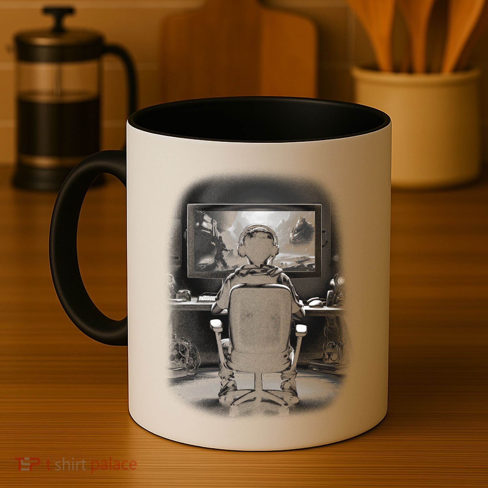 Gamer In Action Coffee Mug
