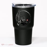 Giant Panda Bamboo Japanese Ink Painting Tumbler thumb 0