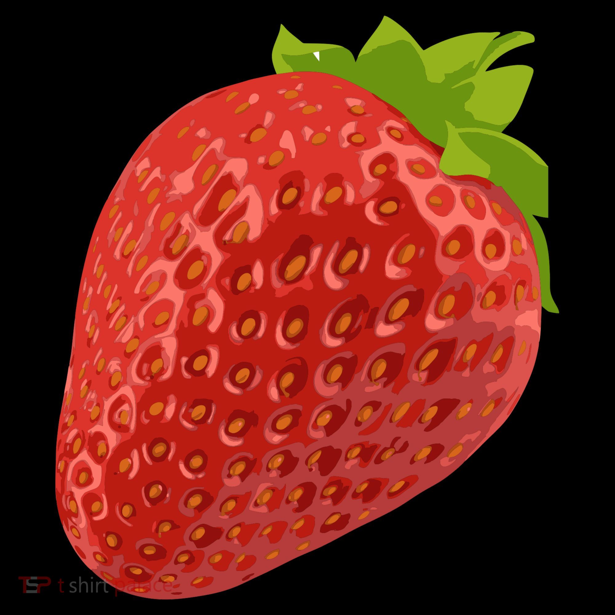 Giant Strawberry Coaster