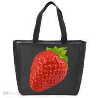 Giant Strawberry Tote Bag thumb 0
