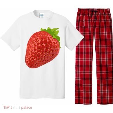 Giant Strawberry Pajama Set