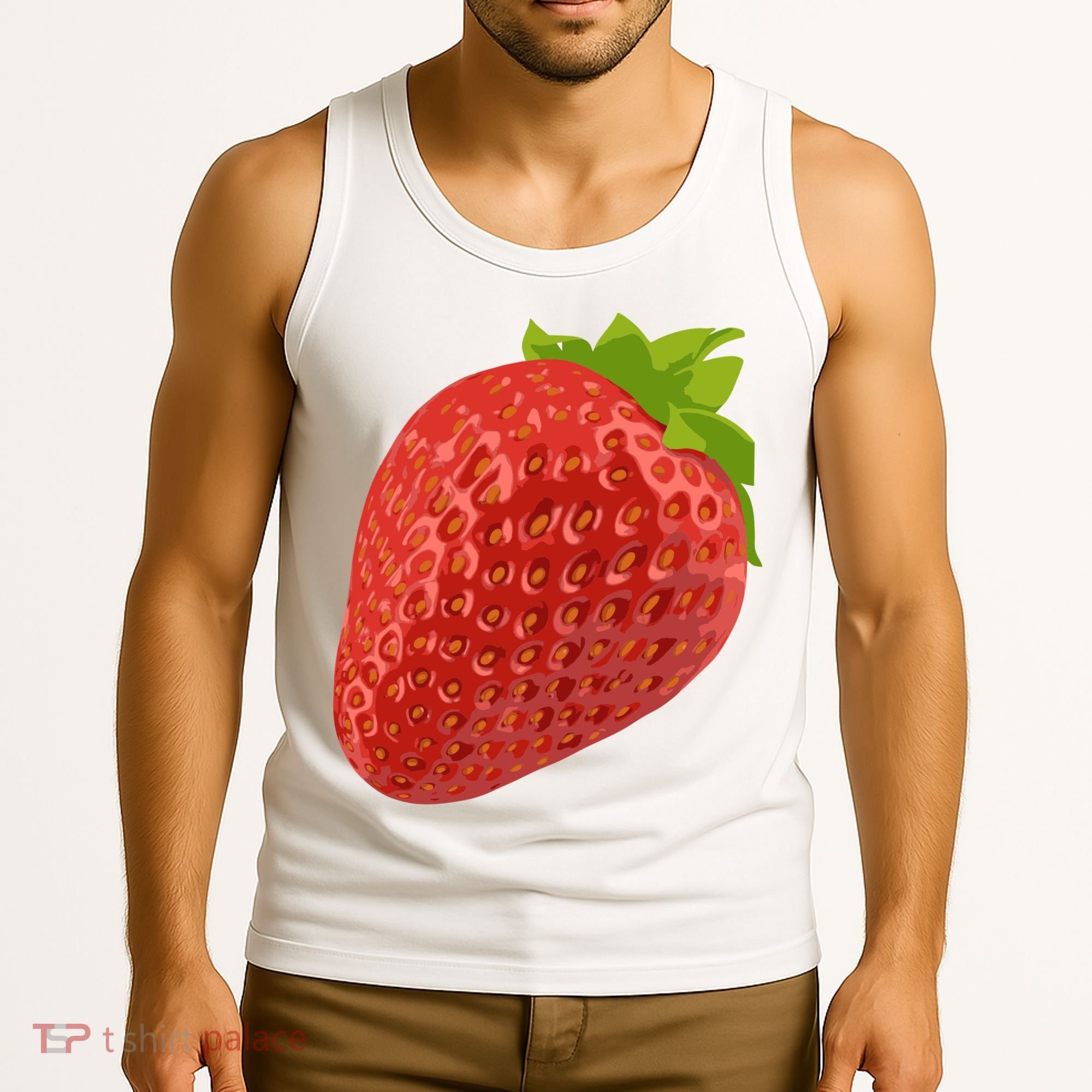 Giant Strawberry Tank Top