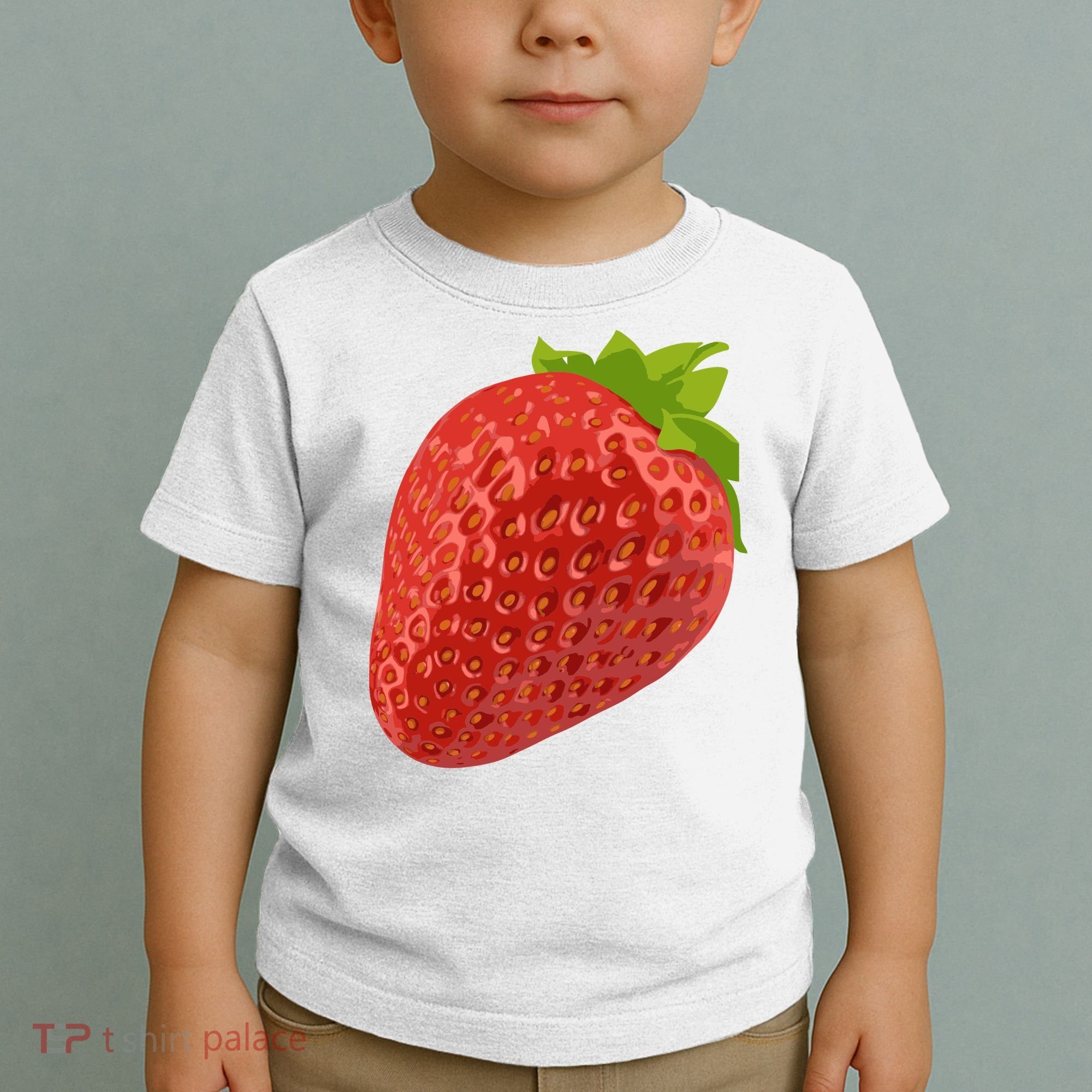 Giant Strawberry Toddler T-Shirt