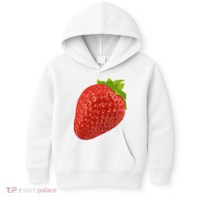 Giant Strawberry Kids Hoodie