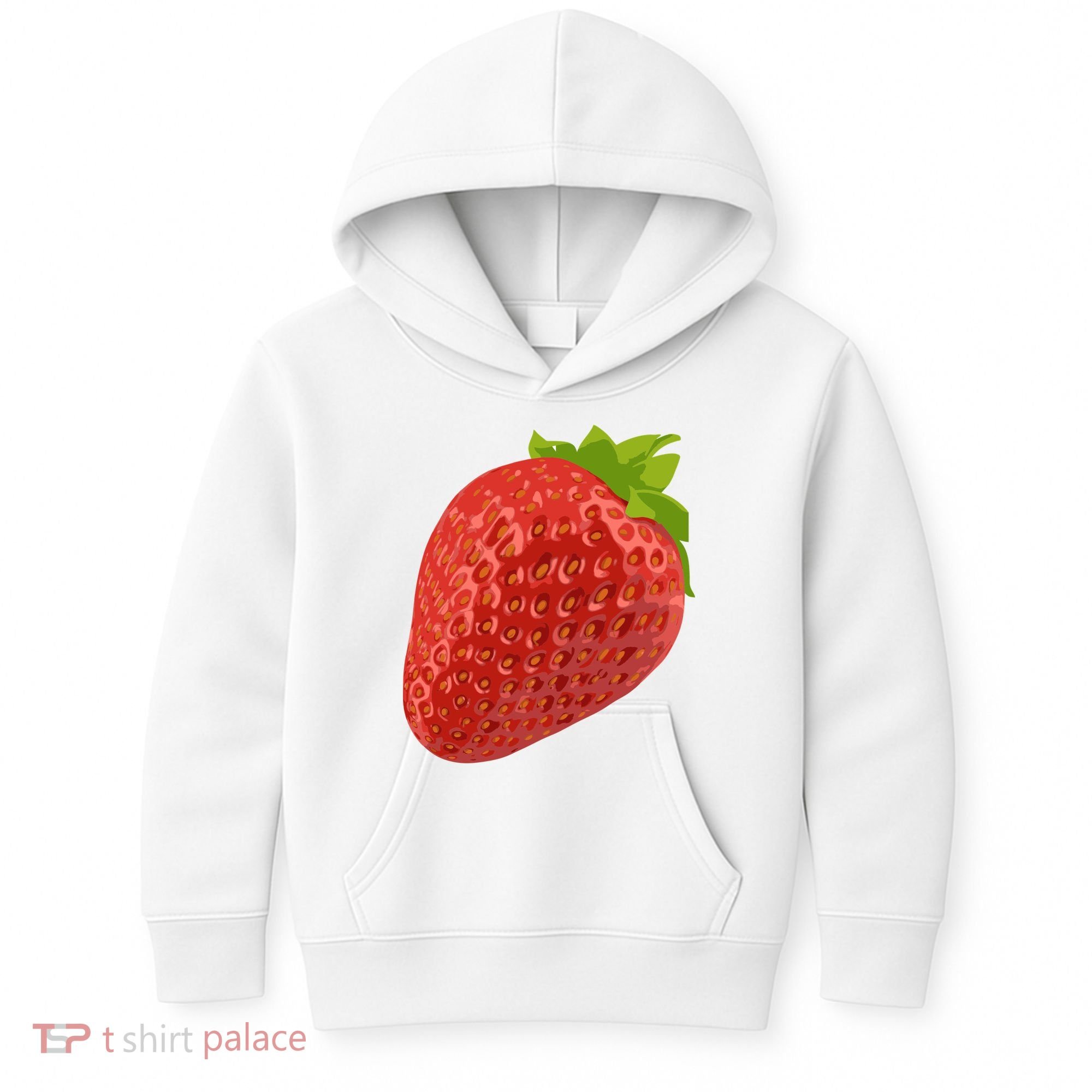 Giant Strawberry Kids Hoodie