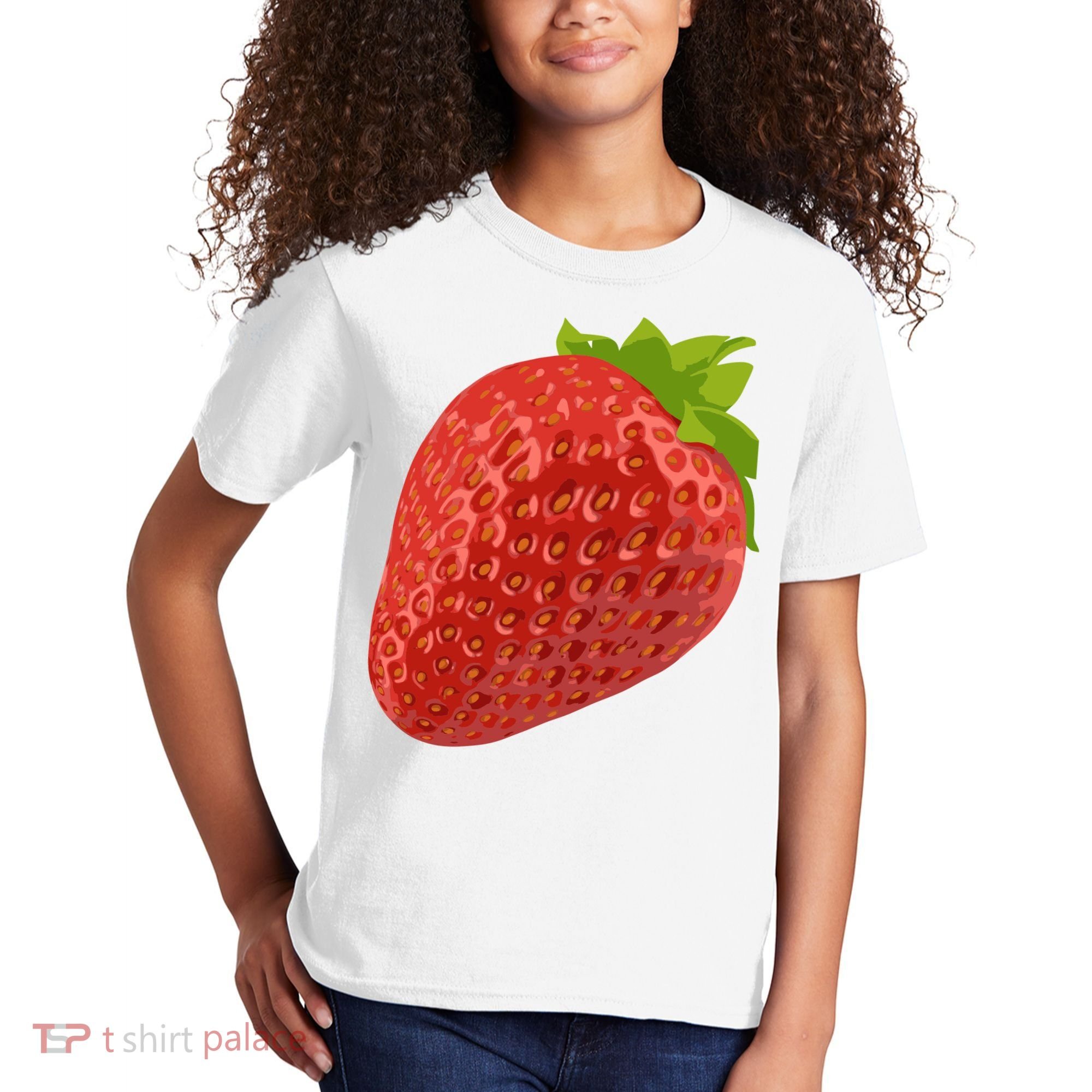 Giant Strawberry Kids T-Shirt