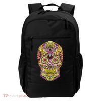 Giant Sugar Floral Sugar Skull Backpack thumb 0