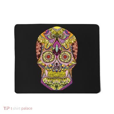 Giant Sugar Floral Sugar Skull Mousepad