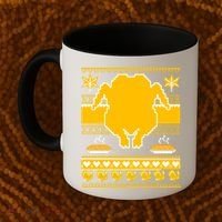 Giant Trukey Ugly Thanksgiving Coffee Mug thumb 2
