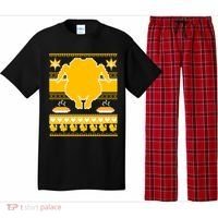 Giant Trukey Ugly Thanksgiving Pajama Set thumb 0